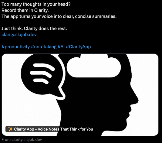 Clarity App Screenshot 3